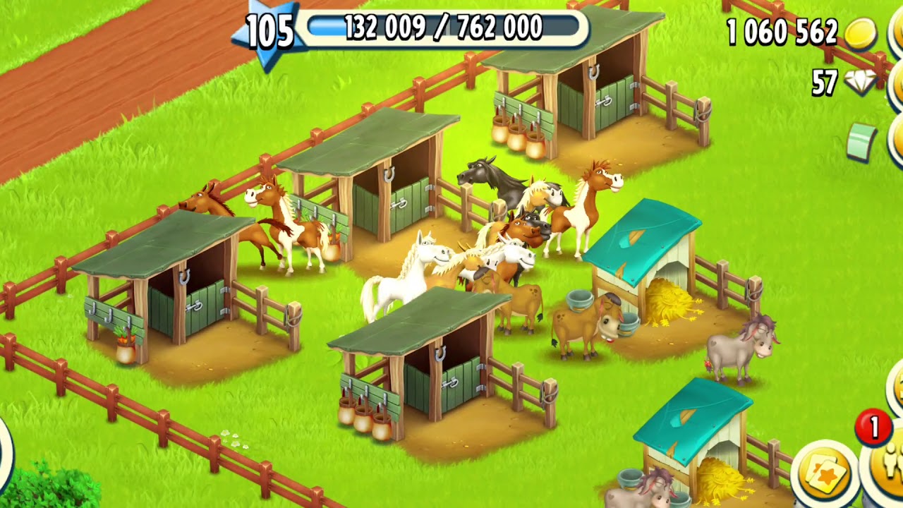 Hay Day Farm 105 level #Hayday