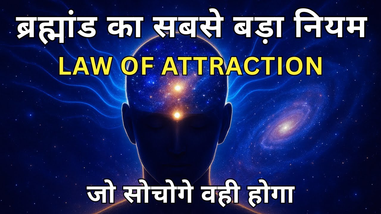 Law of Attraction | जो सोचोगे वही होगा | Manifest Anything #universe #thankyouuniverse #motivation