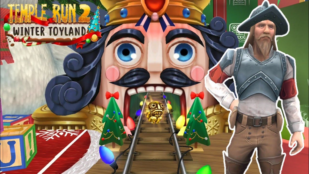 Francisco Montoya Running in Winter Toyland Christmas  Map Temple Run 2 YaHruDv