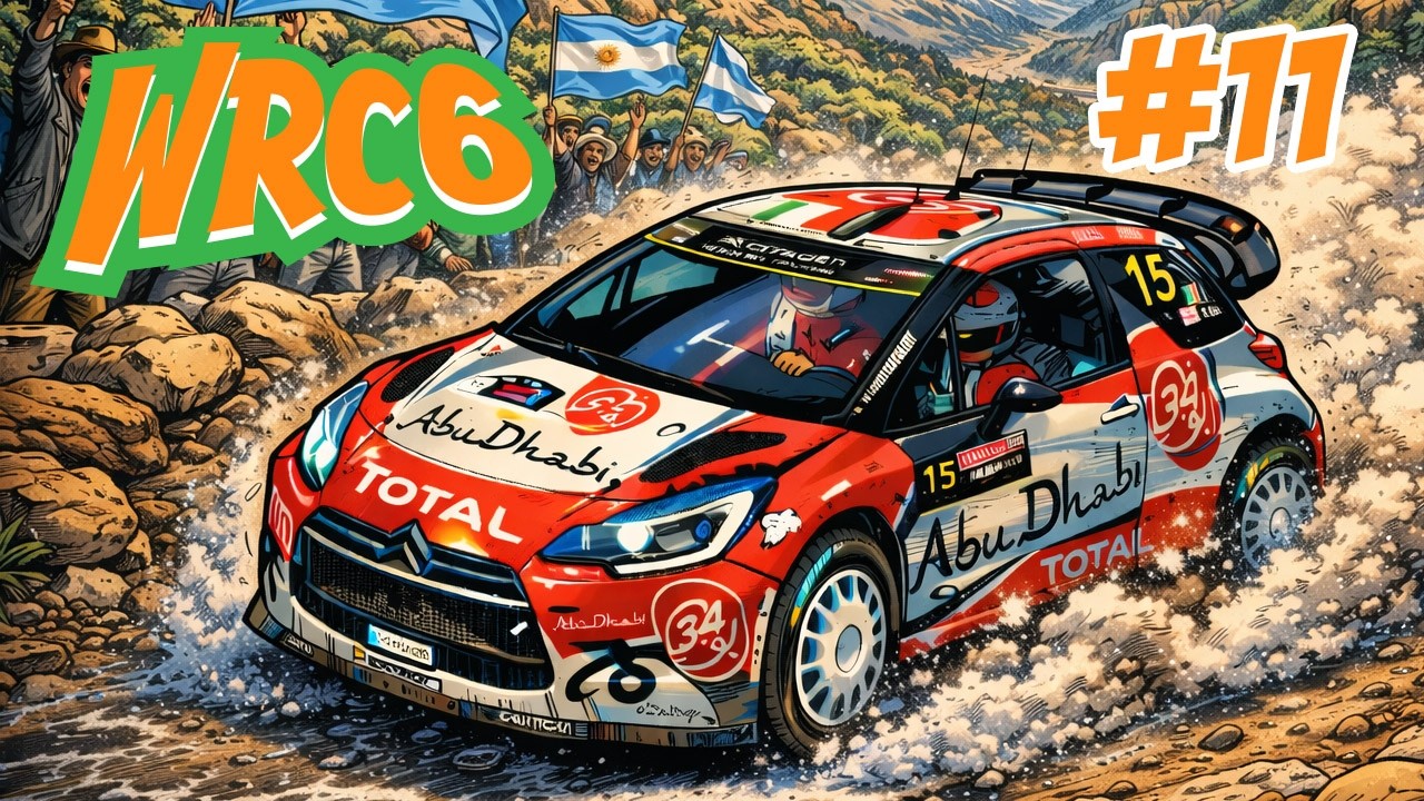 WRC 6 | RALLY DA ARGENTINA | GAMEPLAY PC #11