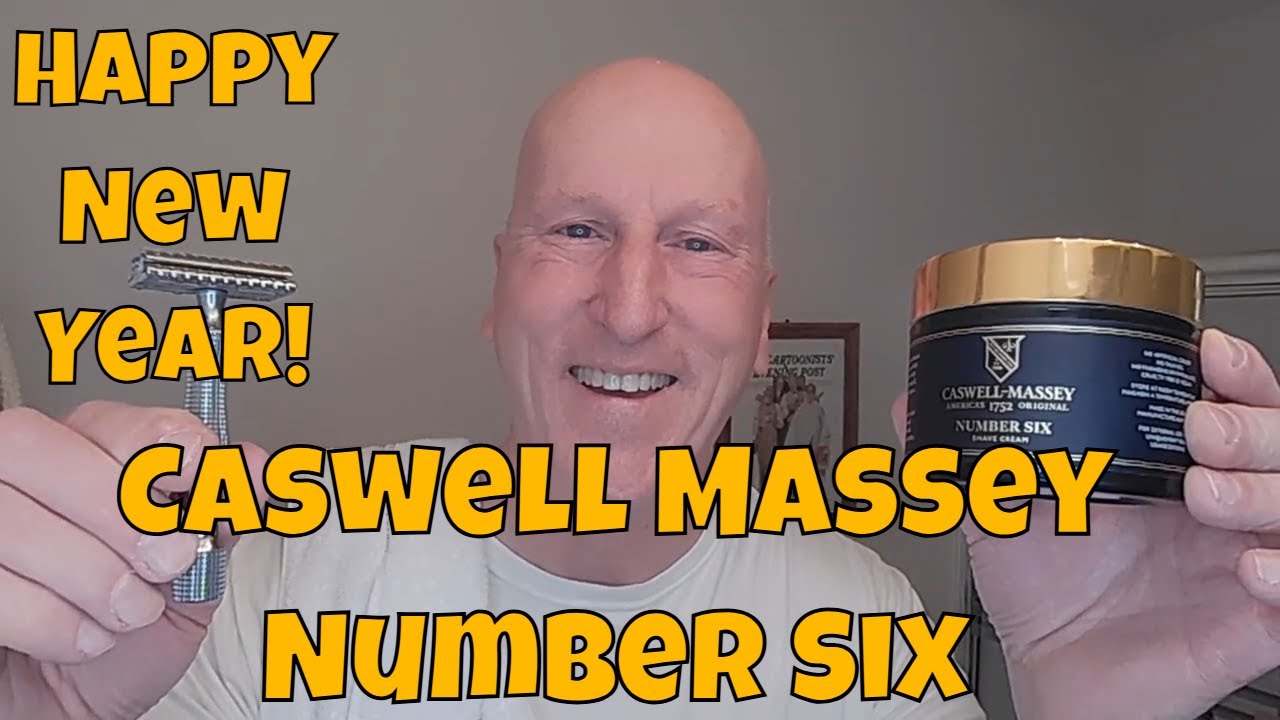 Ring In The New Year with Caswell Massey's Number Six Shave Cream!  Happy New Year!
