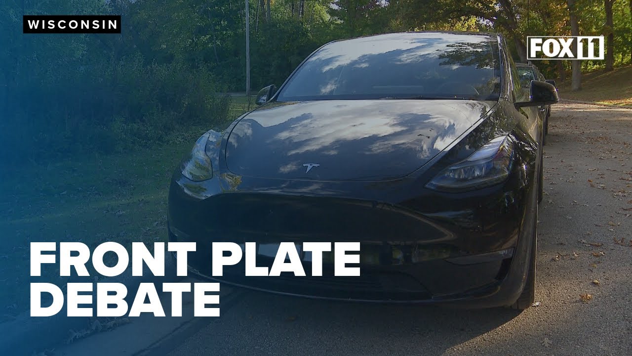 Is a front license plate required? In Wisconsin, you risk tickets and fines for not having one.