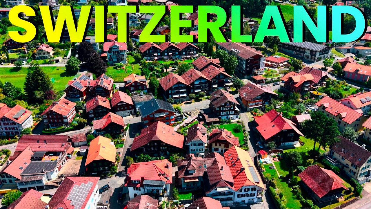 Switzerland Scenic Beauty 🇨🇭 | Interlaken Switzerland | Jungfraujoch, Lakes & Alps