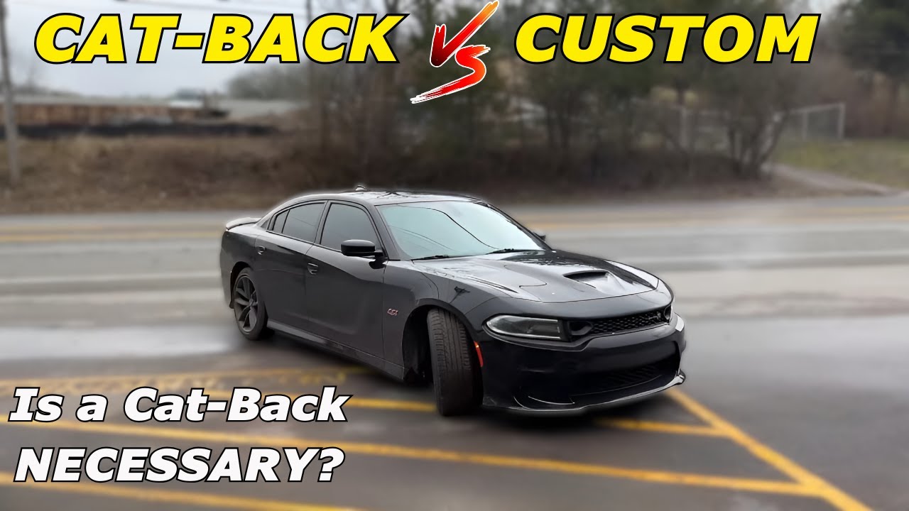 Dodge Charger Scat pack 6.4L HEMI V8 Exhaust Comparison: Carven R-Series Vs AWE Track Cat-Back!