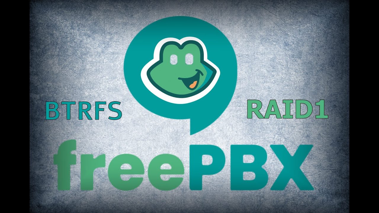 FreePBX 15 Distro установка BTRFS RAID1