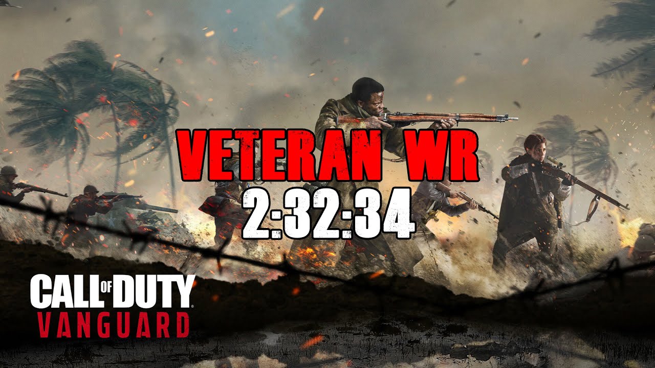 Call of Duty: Vanguard Veteran Speedrun World Record 2:32:34