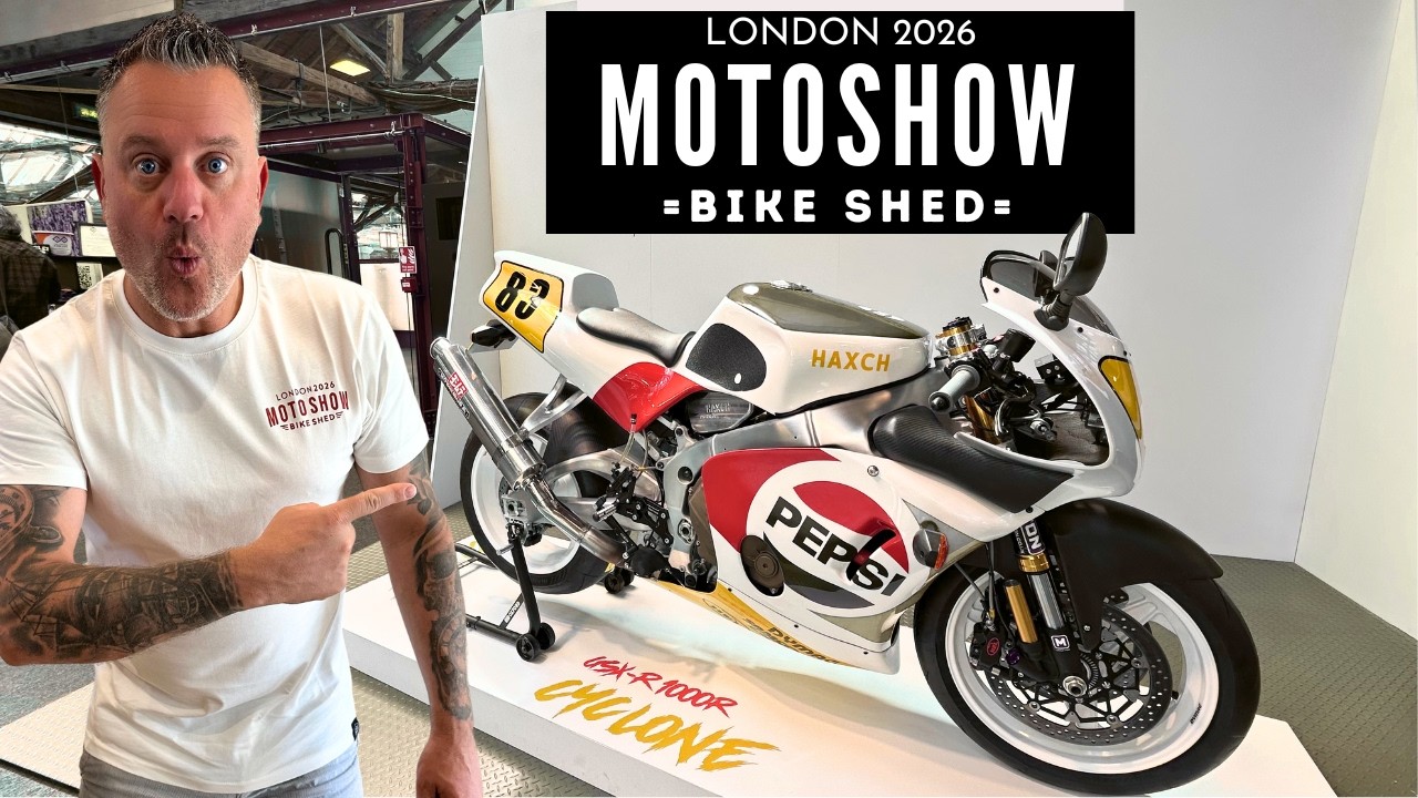 Bike Shed Moto Show 2026 в Лондоне | Нереально!