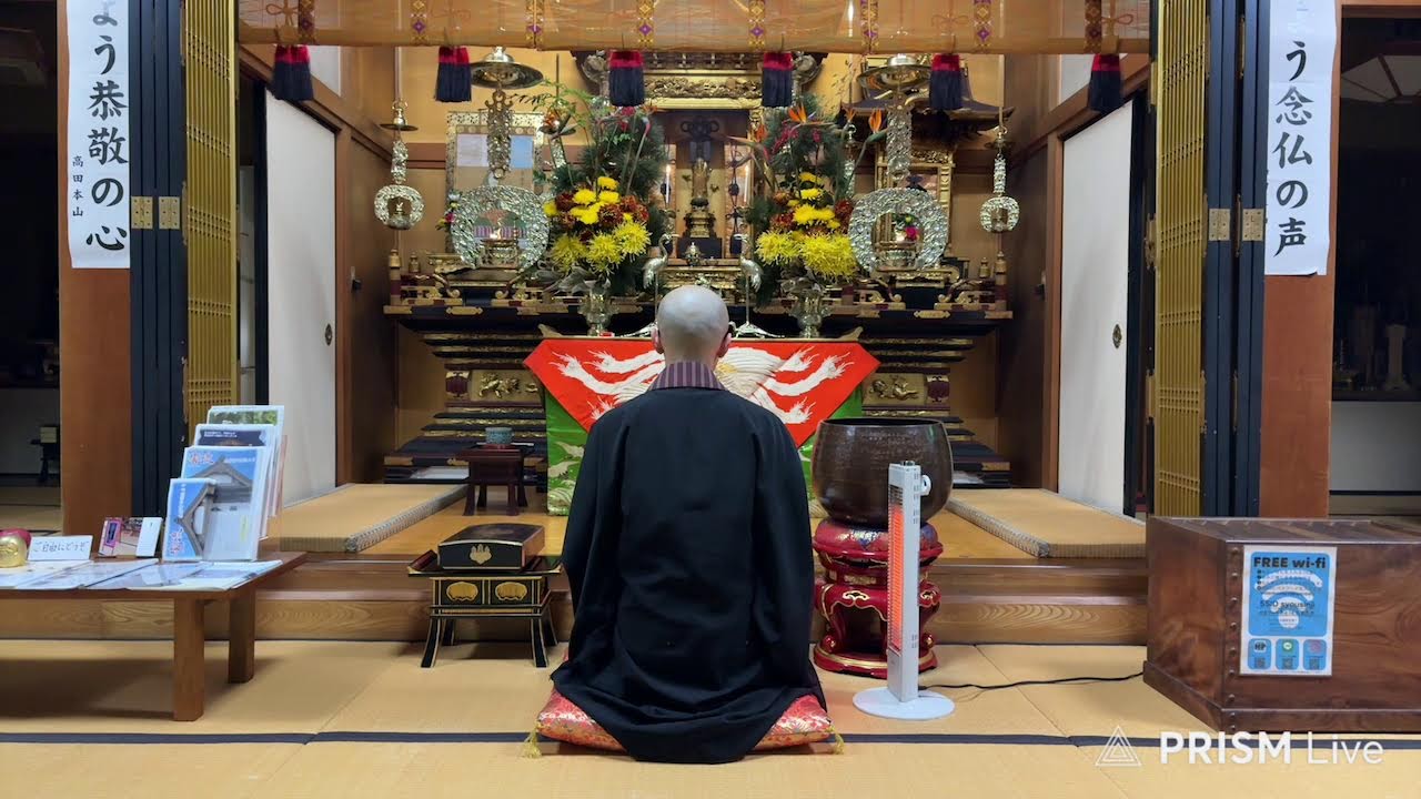 1月13日(火)お朝勤 Live