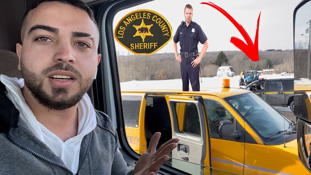 مطاردة الشرطة لسواق الشاحنات 🔥👮🏻‍♂️