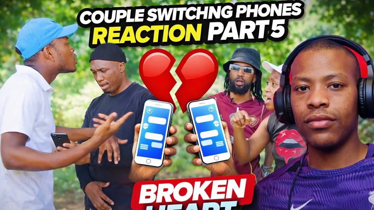 COUPLE SWITCHING PHONES PART5😱💕