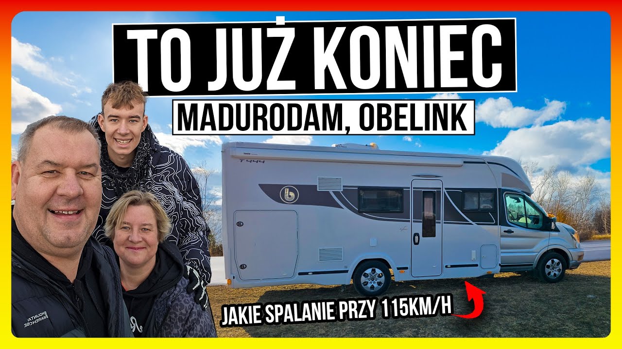 MADURODAM / OBELINK / Jakie spalanie ma Kamper / Podsumowanie Kosztów wyjazdu na Ferie Kamperem