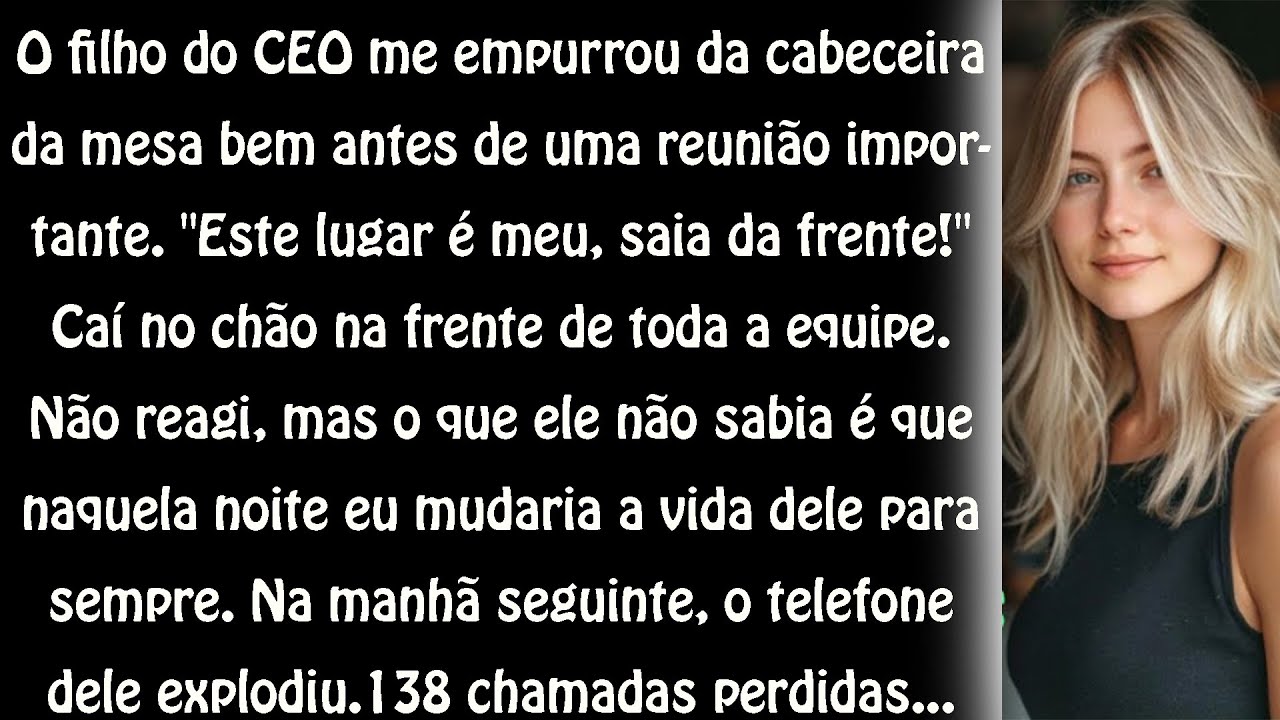 O filho do CEO me humilhou em público — e se arrependeu imediatamente
