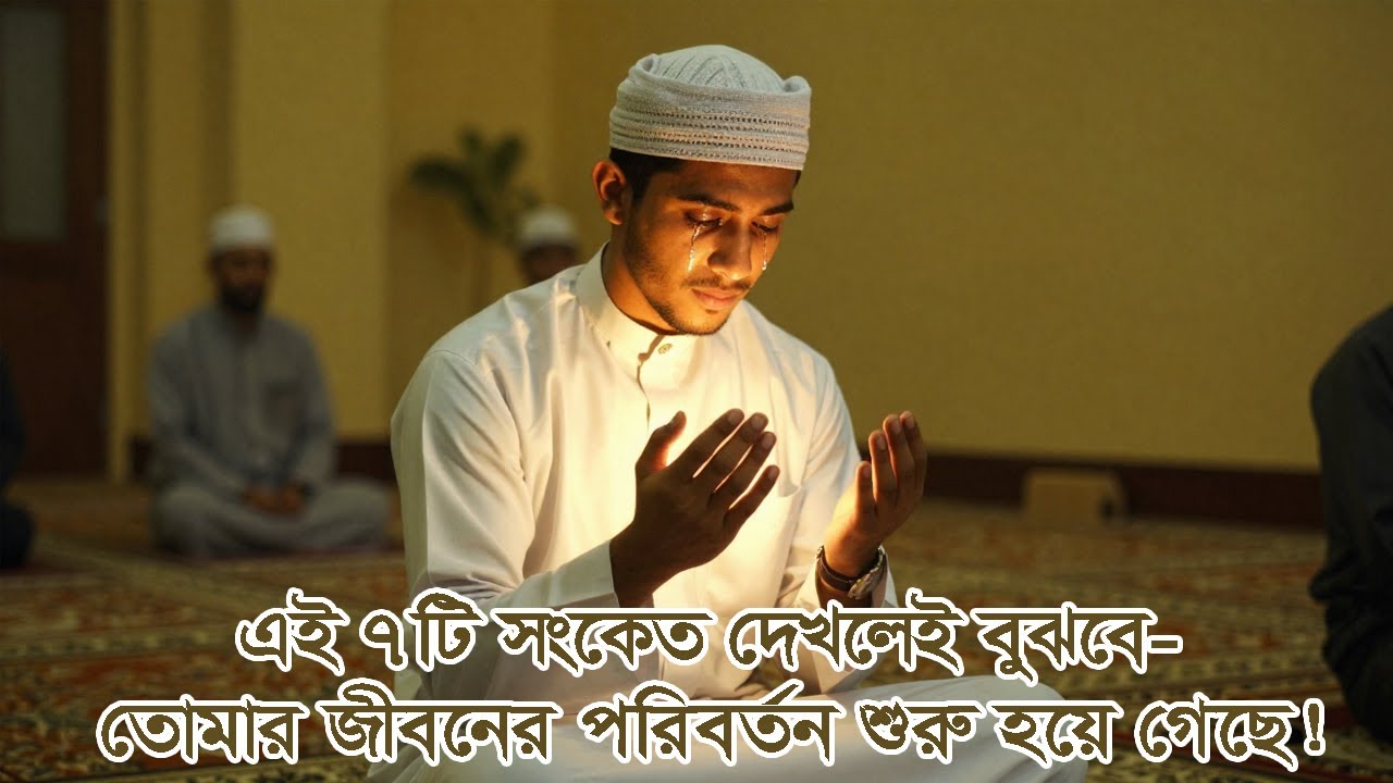 এই ৭টি সংকেত দেখলেই বুঝবে—তোমার জীবনের পরিবর্তন শুরু হয়ে গেছে! #দ্বীনেররাস্তা #আল্লাহরসাহায্য