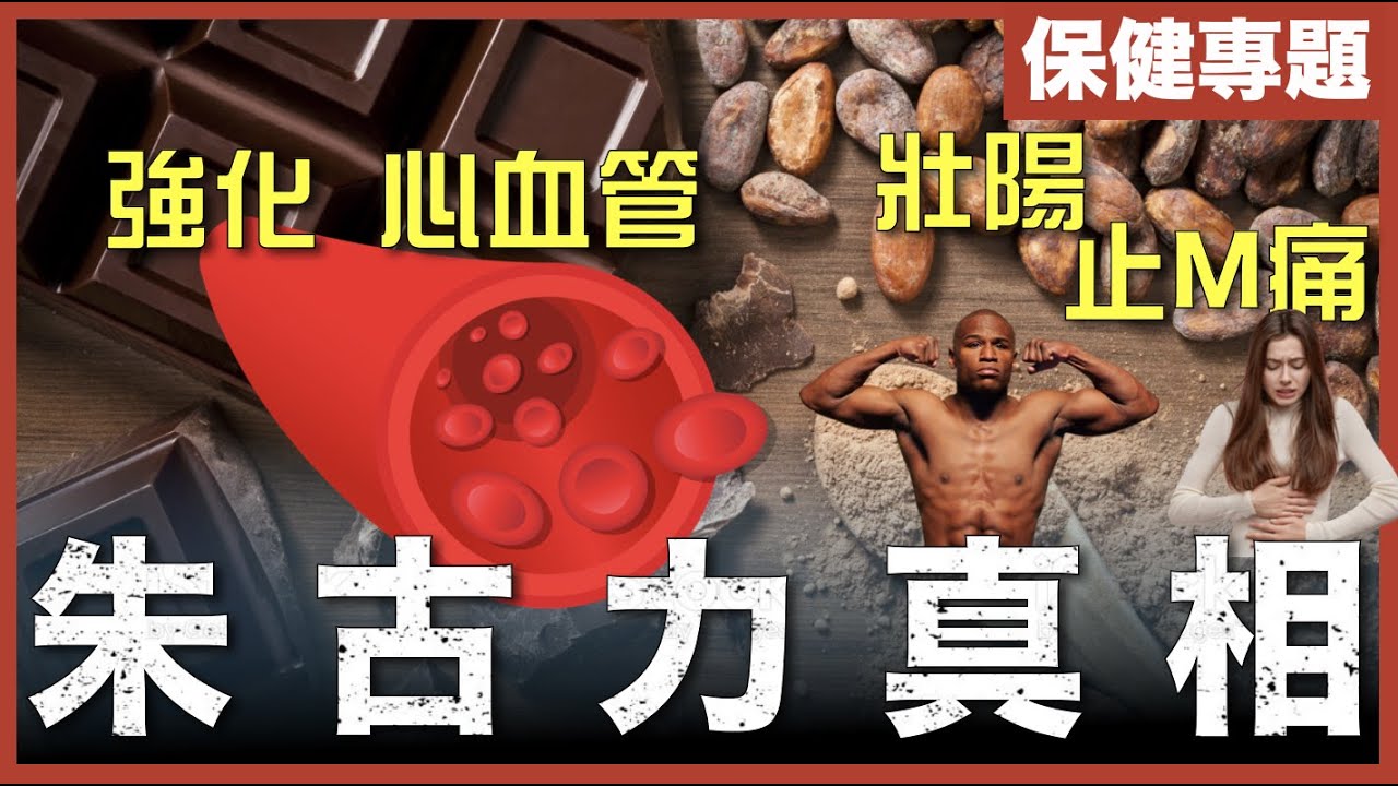 [不是陰謀論]好味又有益｜古代聖物如何改善心血管、抗抑鬱、防癌？｜可可百分比、份量如何進食才有最大效益？｜粵語中字