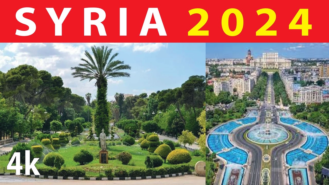Syria 4K By Drone 2024 - Damascus , Aleppo , Latakia , Hama