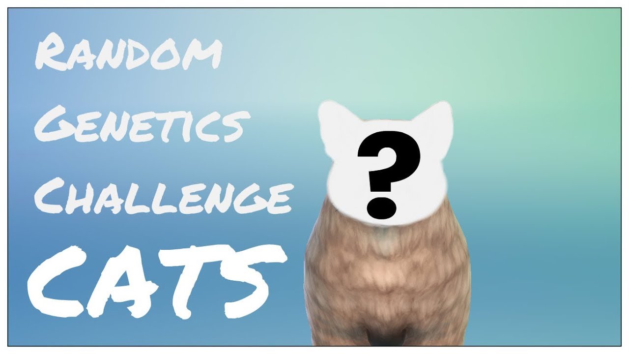 The Sims 4: Random Genetics Challenge | Cats and Dogs | macsk&aacute;k