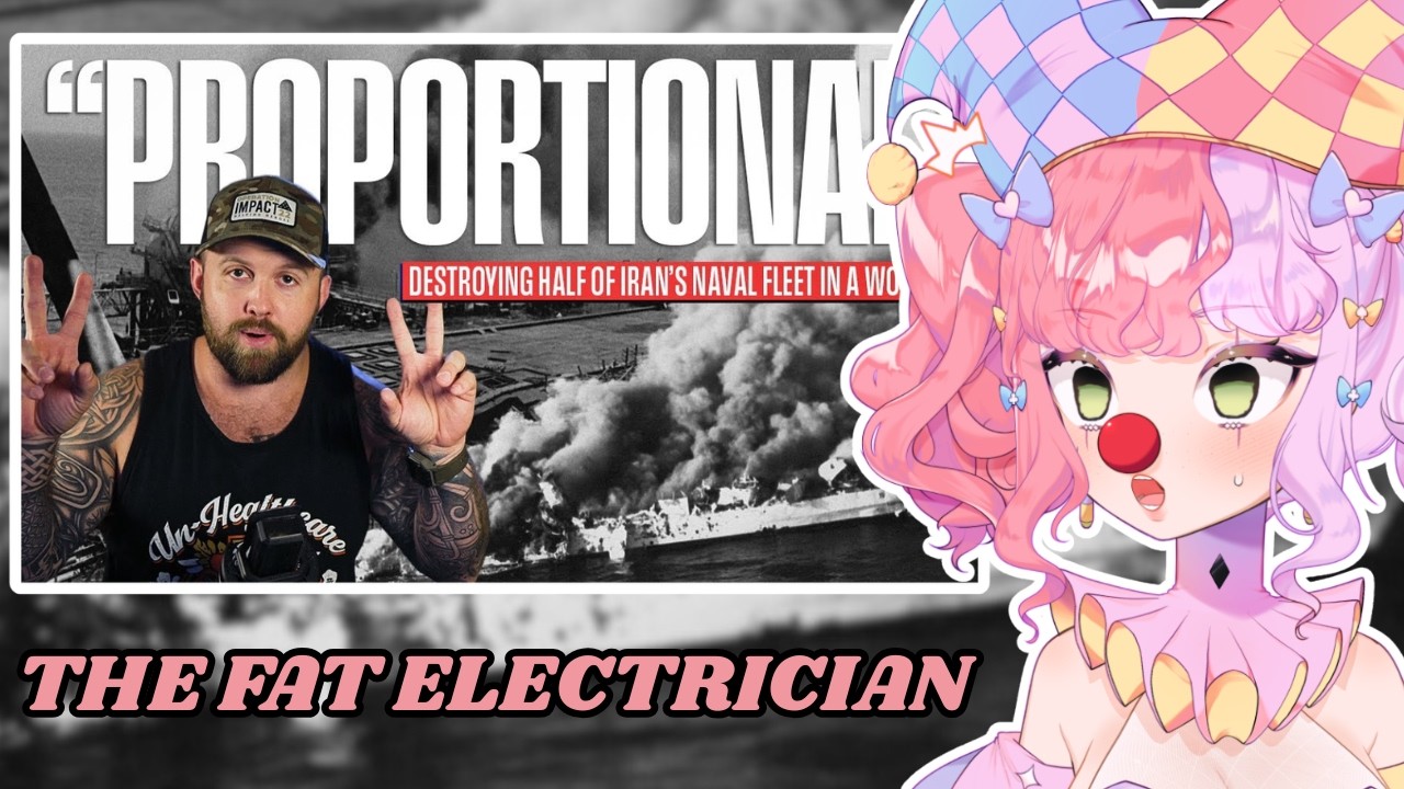 America Did WHAT?! |  The Fat Electrician America Obliterates Half Of Iran's Navy Reaction