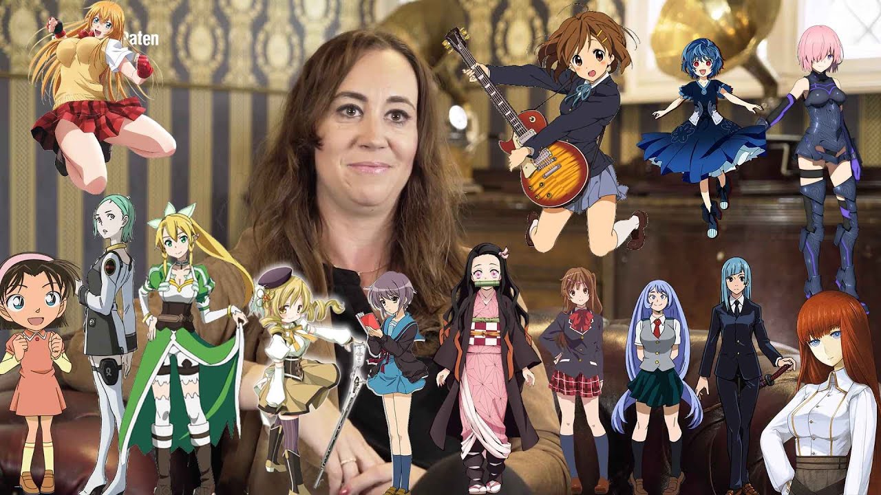 Julia Meynen die bekanntesten Anime Synchronrollen Compilation | Deutsch/German