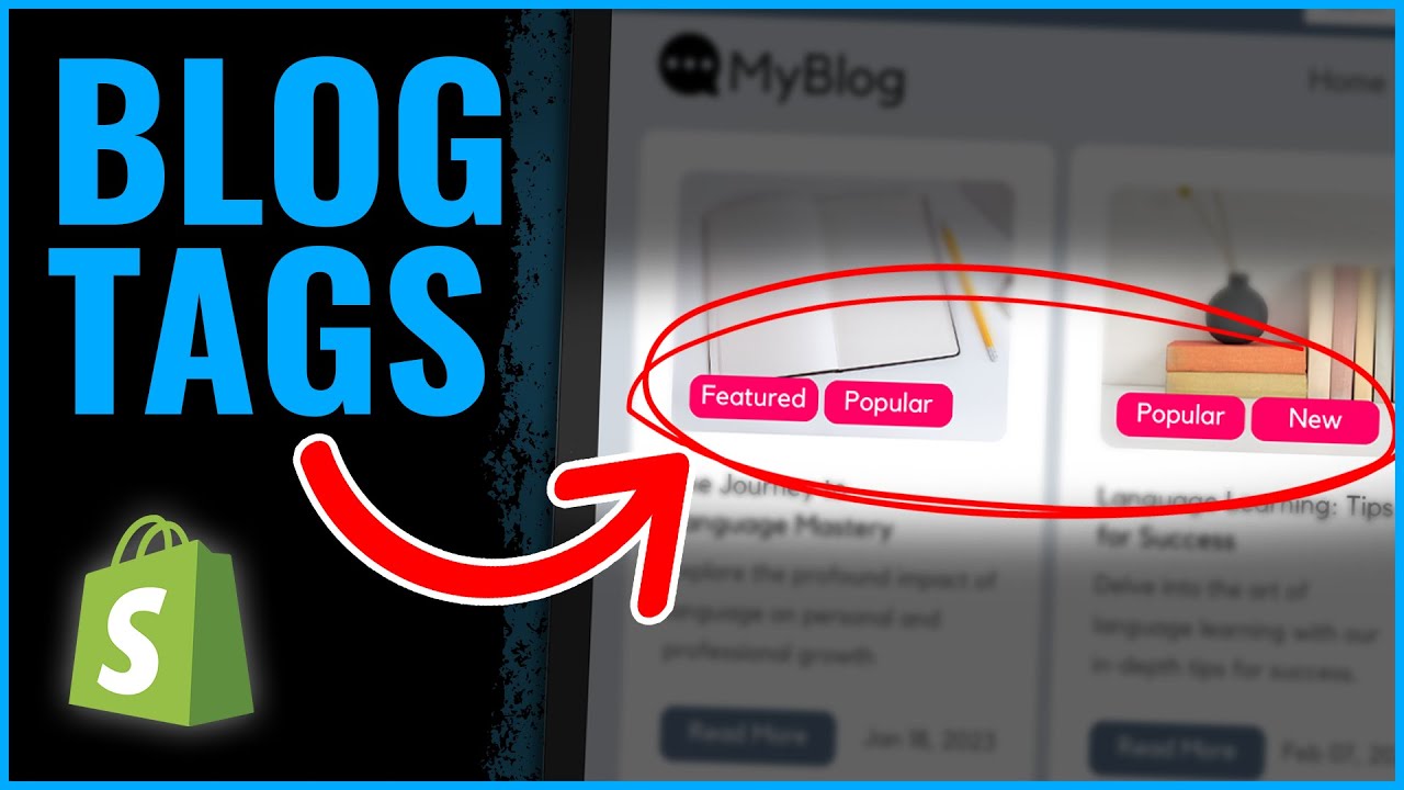 Upgrade your Shopify blog layout with blog tag badges (FREE Tutorial)