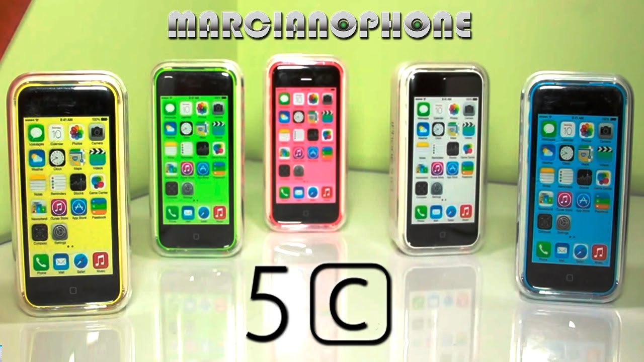 Unboxing iPhone 5c Multi-Color MarcianoStyle