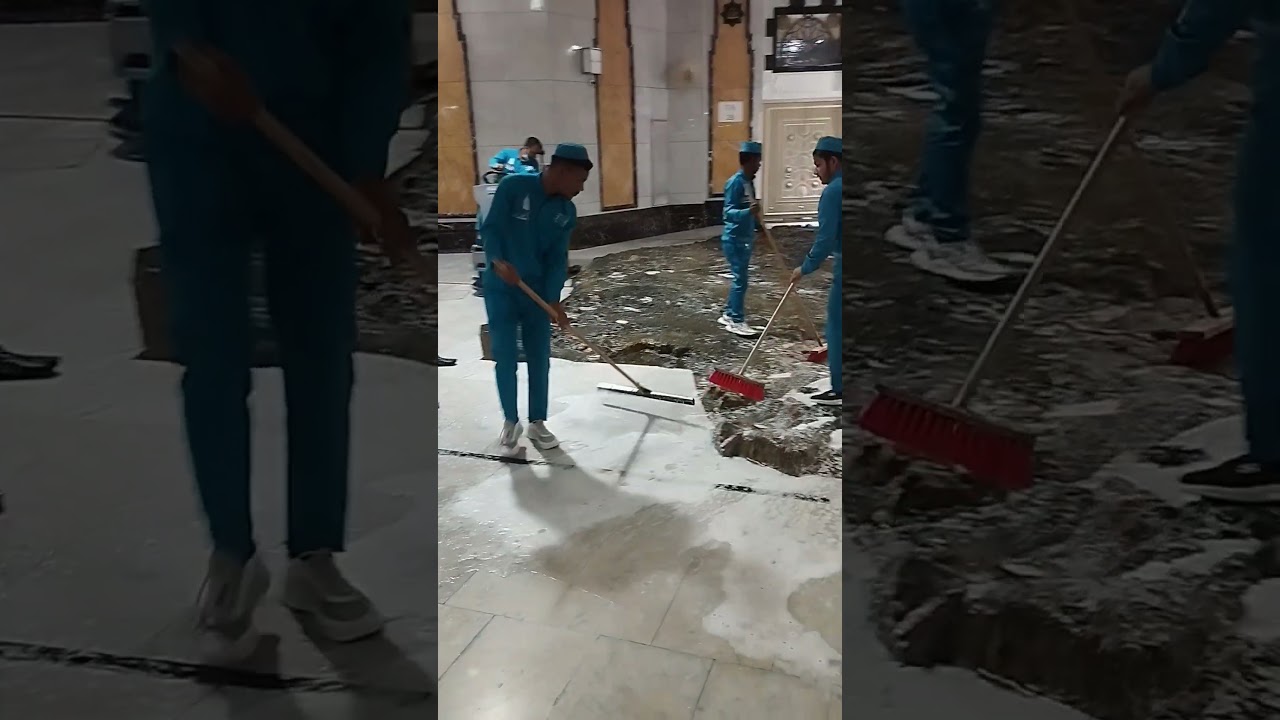 Haram cleaning | Makkah | #shorts #viralvideo #youtubeshorts #short