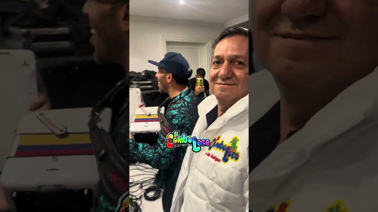 CARLOS TEVEZ CANTANDO VALLENATO CON MIKE RODRÍGUEZ Y EL COMBO LOCO EN AGGENTINA