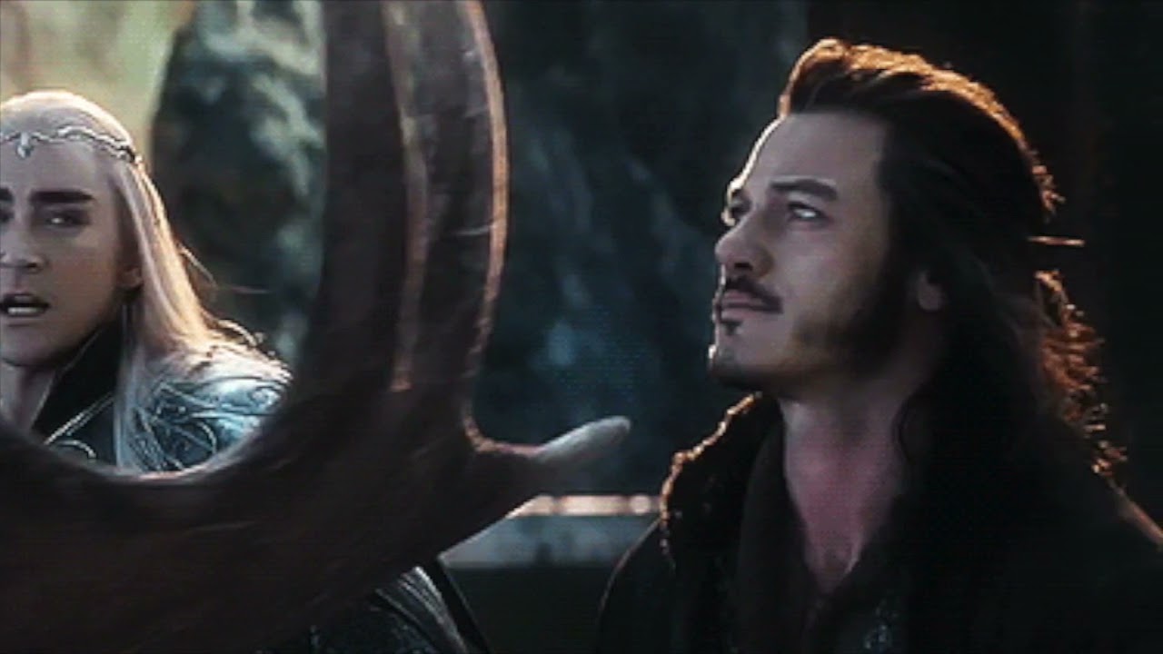 Bard x Thranduil We could do what kings do