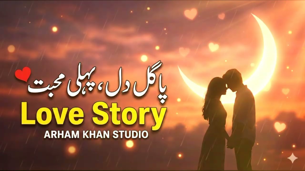 🌟 پاگل دل، پہلی محبت ❤️ | Heart-Touching Romantic love Story Song