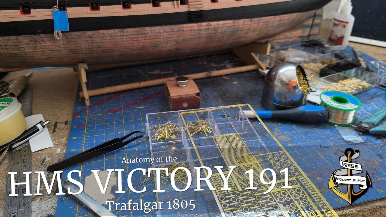 HMS Victory 1:84 de Artesania Latina Ep. 191