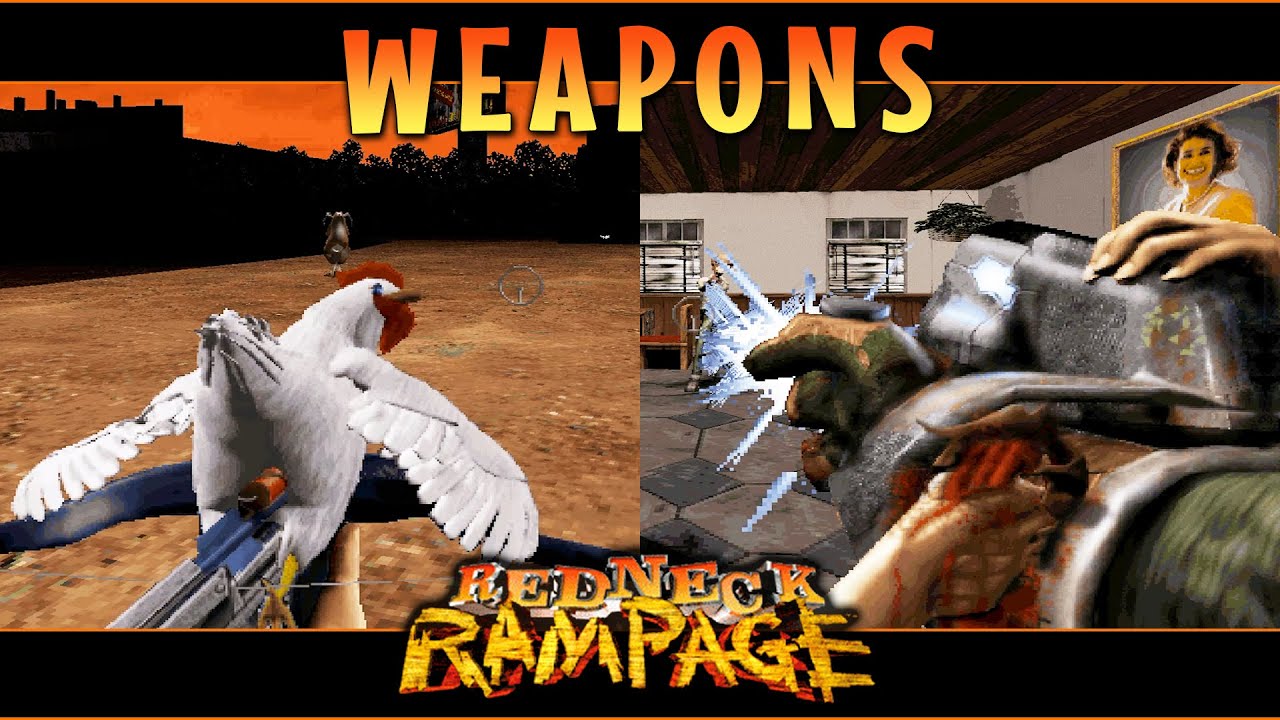Оружие Redneck Rampage (1997-1998)