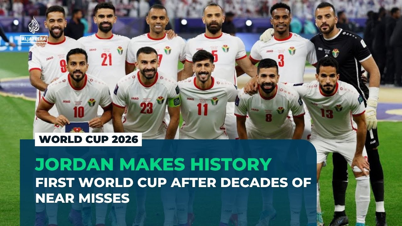 Jordan makes history with first-ever FIFA World Cup qualification