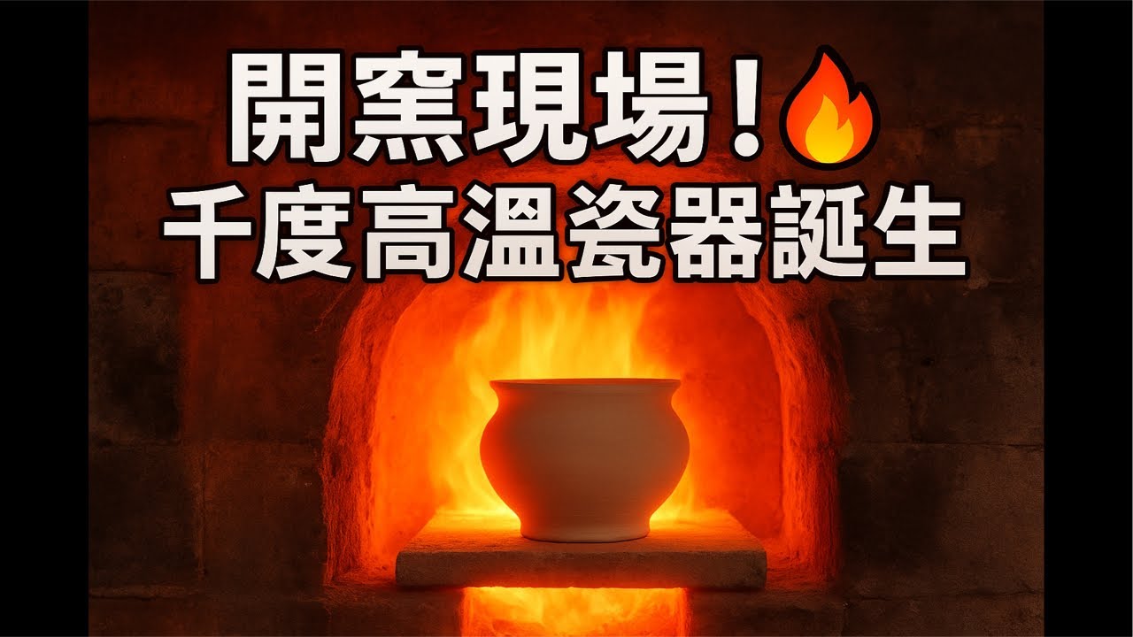 建盞柴燒現場開窯！！！！