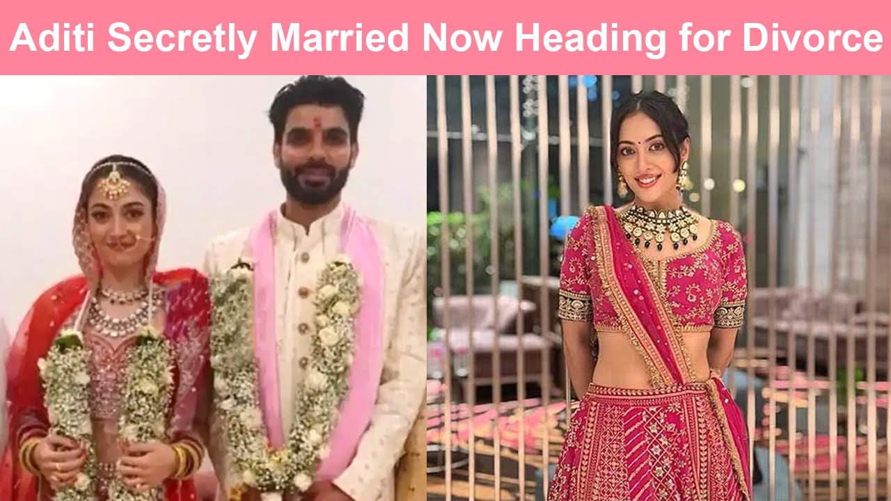 Aditi Sharma Secretly Married 4 Months Ago, Husband Divorced as he Caught her with Another Actor