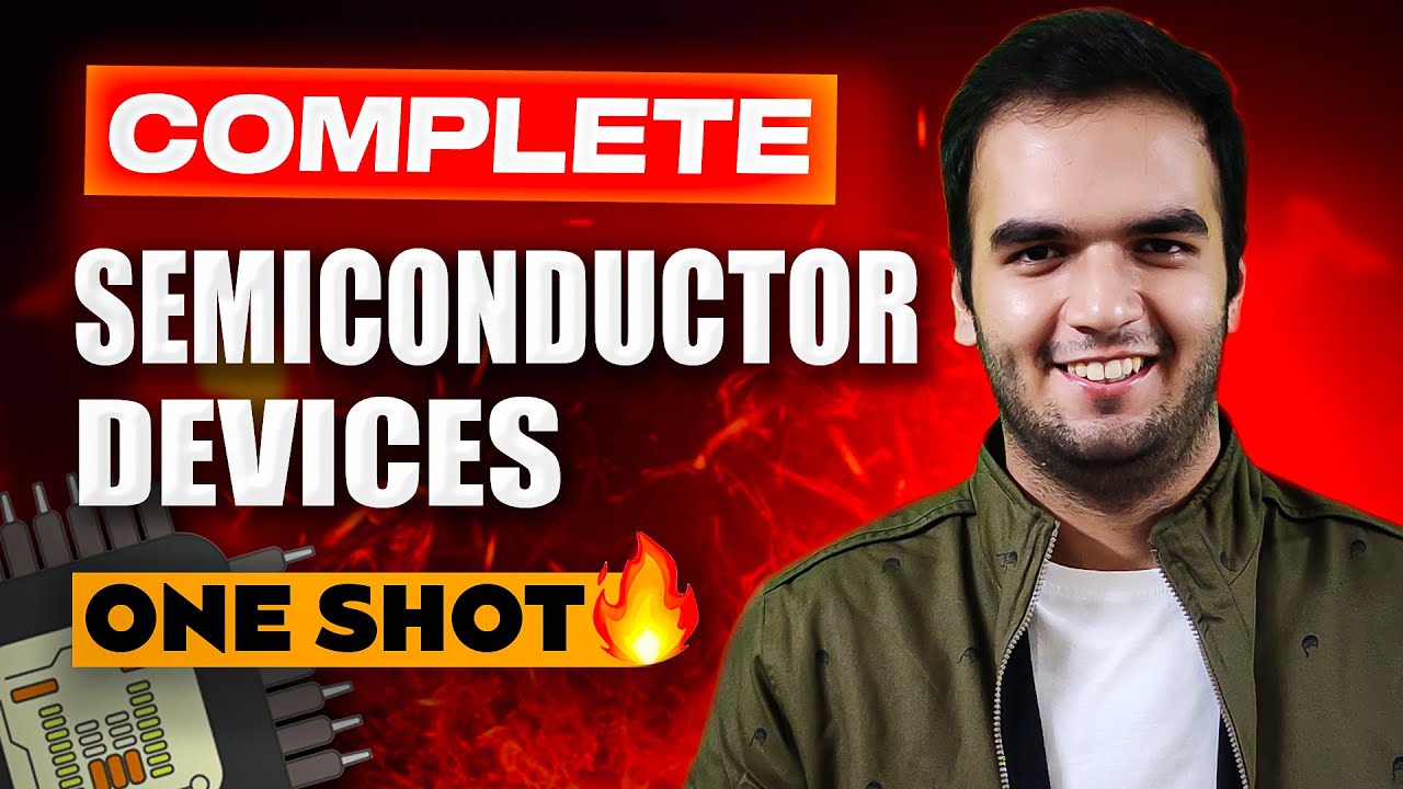 Semiconductor Devices Class 12 Maharashtra Board One Shot Revision Transistor MHTCET RG Lectures