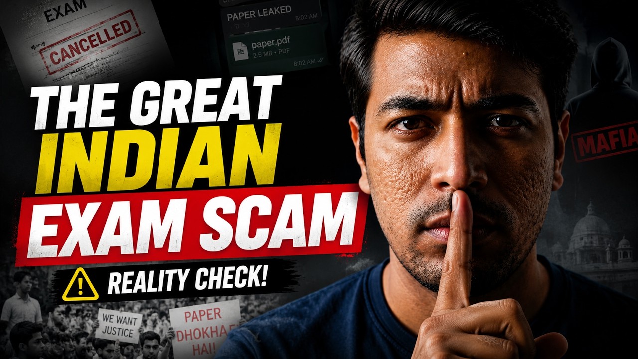 The Great Indian Exam Scam: Exam Mafia| Reality of Paper Leaks Exposed |Vlog13