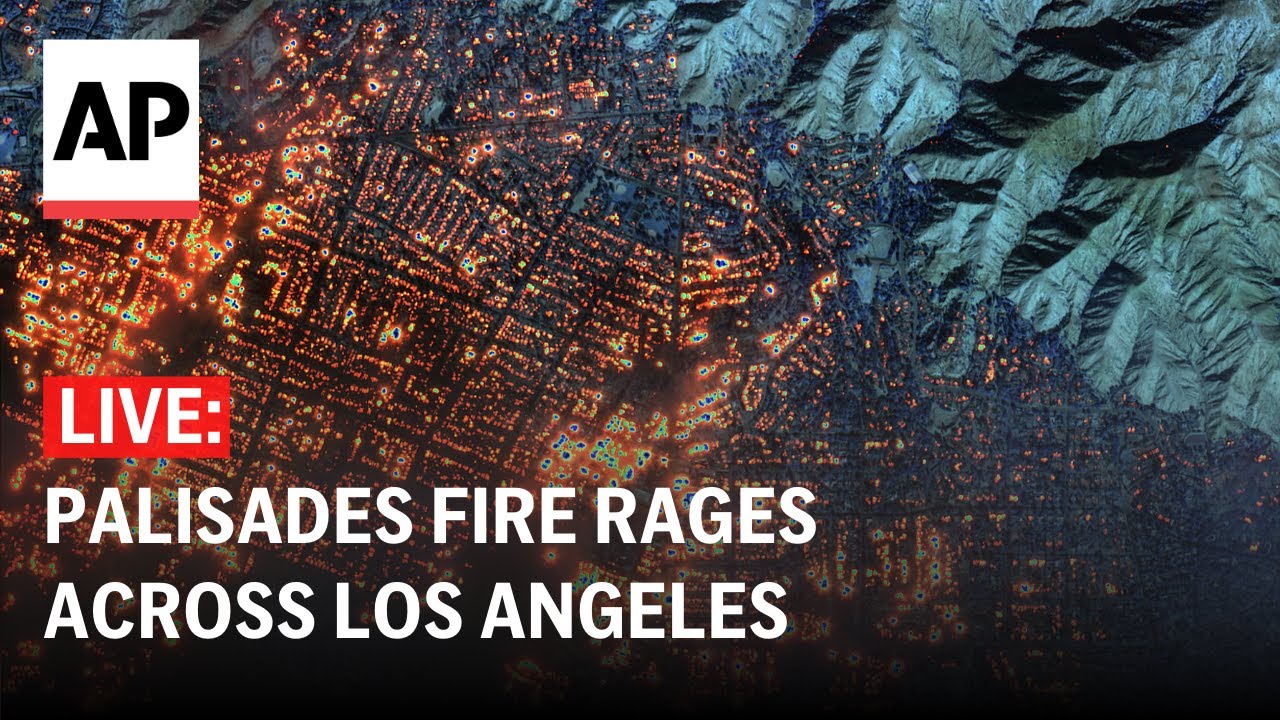 LIVE: Palisades fire rages across Los Angeles, California