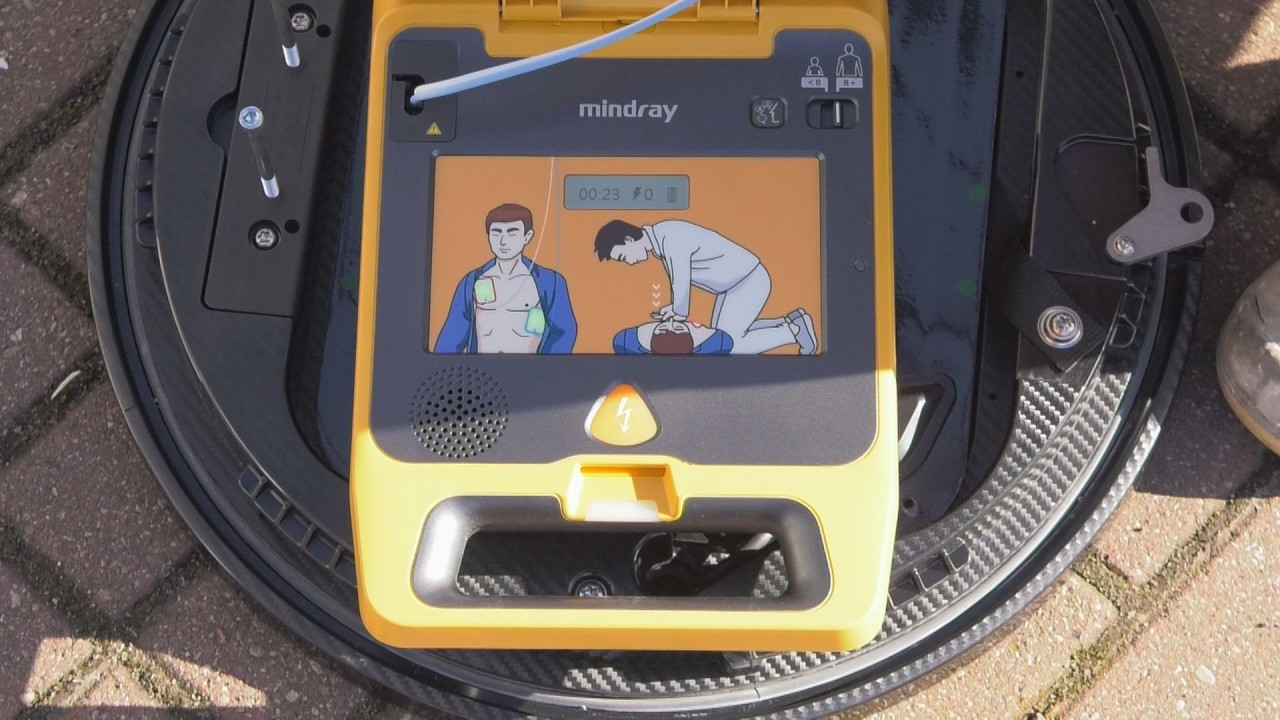AED defibrillators in the villages of the Słubice Commune
