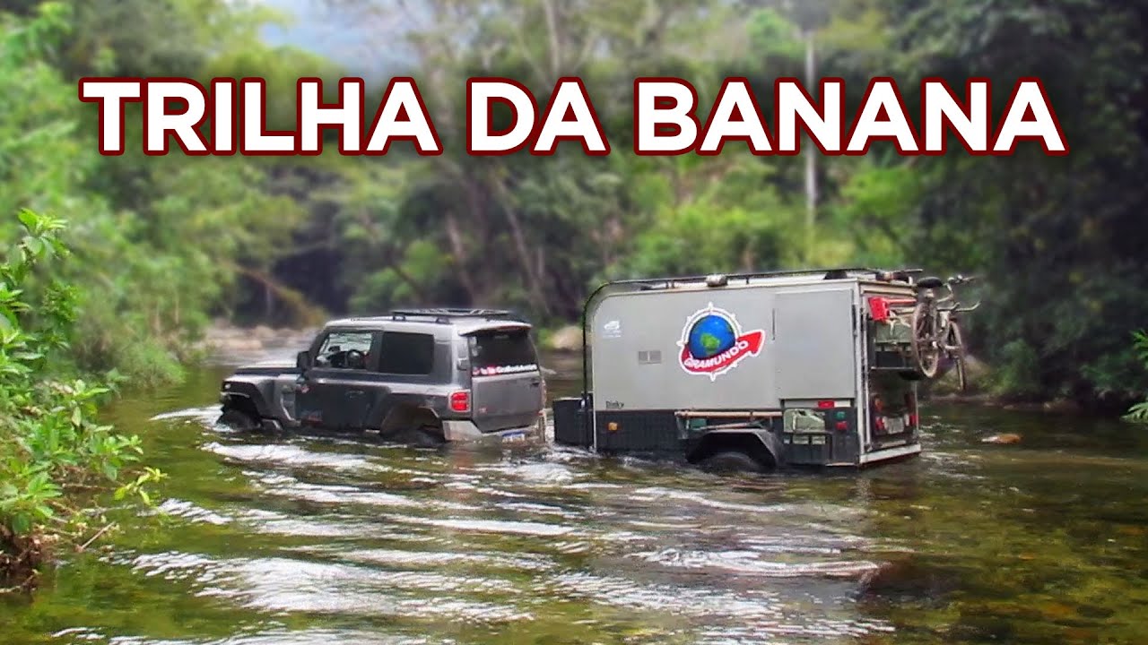 TRILHA DA BANANA e ALAGADOS de ILHA COMPRIDA - Passeio GiraMundo 8 Anos de Aventura - Dia 1