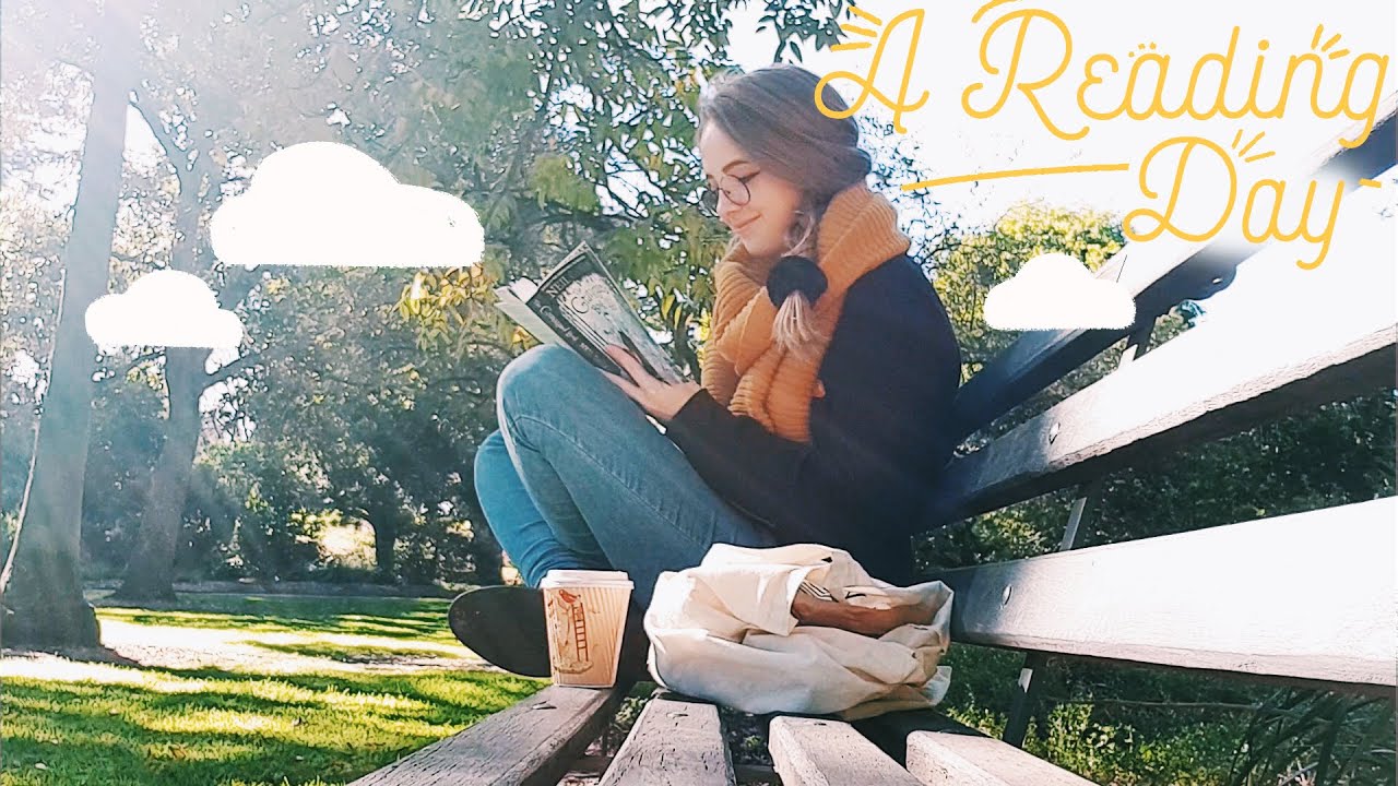 vlog // reading, recovering & book shopping  📖☕