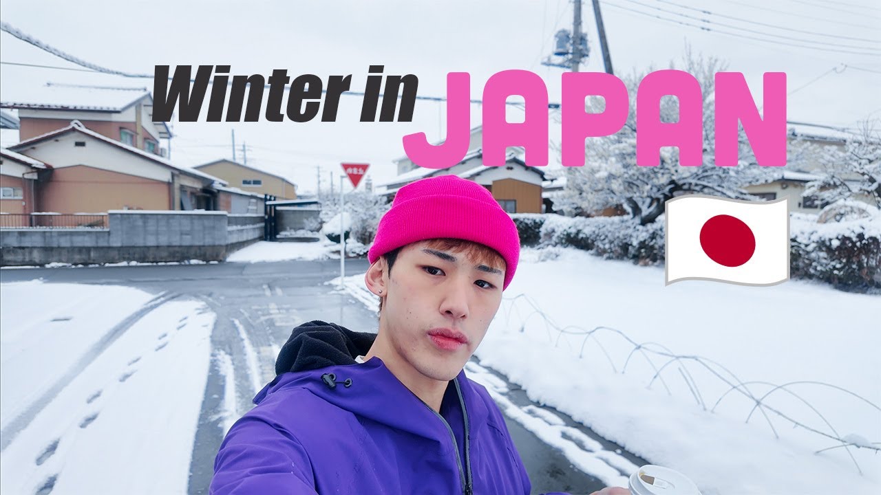 Snowy winter day in Japan 🇯🇵  | 7-Eleven breakfast | sushi | thrift shopping