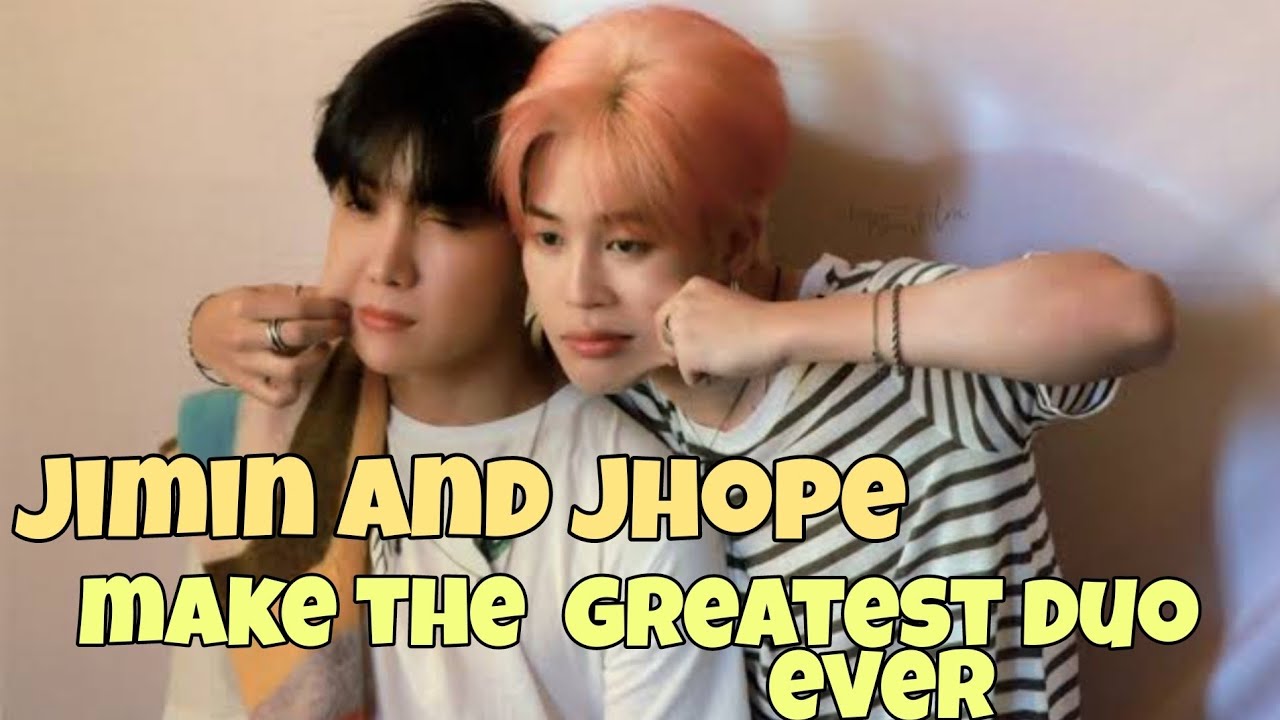 BTS jimin and jhope make the greatest duo ever (jihope moments)