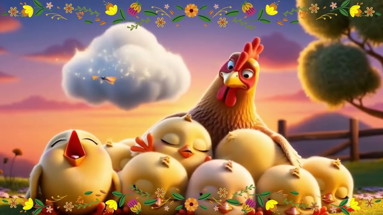 🐥 ¡Los Pollitos Van a Jugar! Canción Infantil Divertida para Niños 🐥