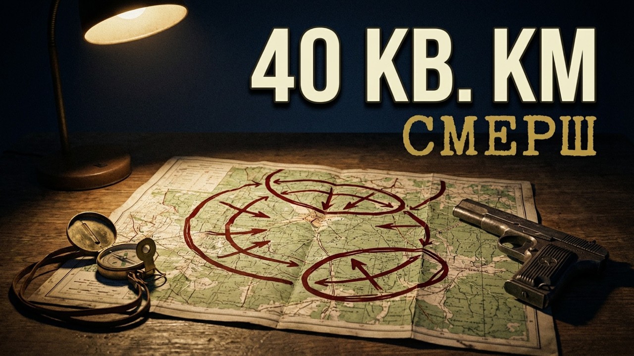 200 ЧЕЛОВЕК НА 40 КВ. КМ ЛЕСА — как СМЕРШ загонял карателей СС
