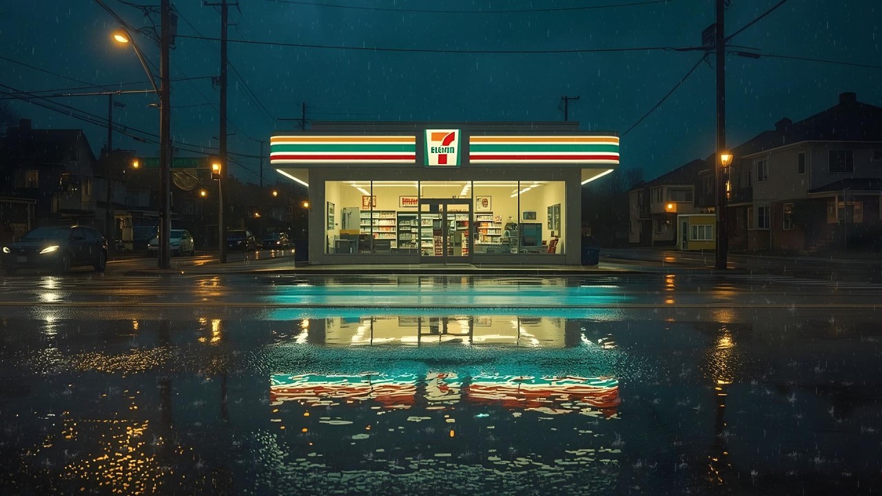 Rainy Tokyo Streets Lofi 🌧️ Soft Beats to Relax, Study & Sleep