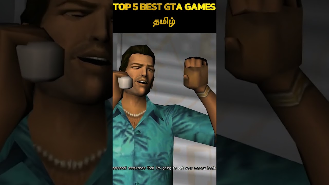 TOP 5 GTA GAMES #shorts #tamilgaming
