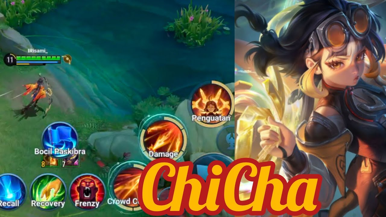 ChiCha | This Hero Is So High Gameplay In Clash Line | Honor Of Kings