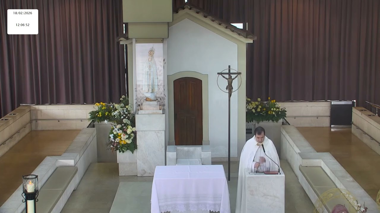 Terço a Nossa Senhora de Fátima desde a Capelinha das Aparições 17.02.2026