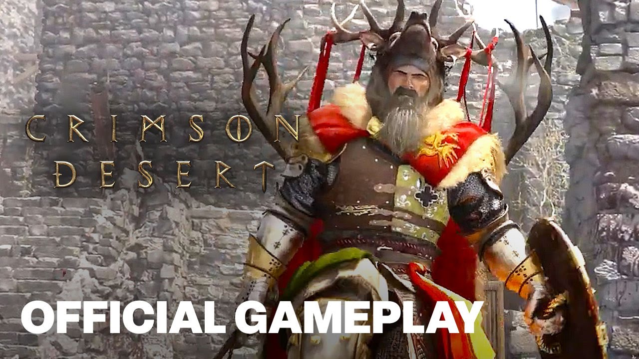 Crimson Desert &ndash; Staglord Boss Battle Gameplay | gamescom 2024