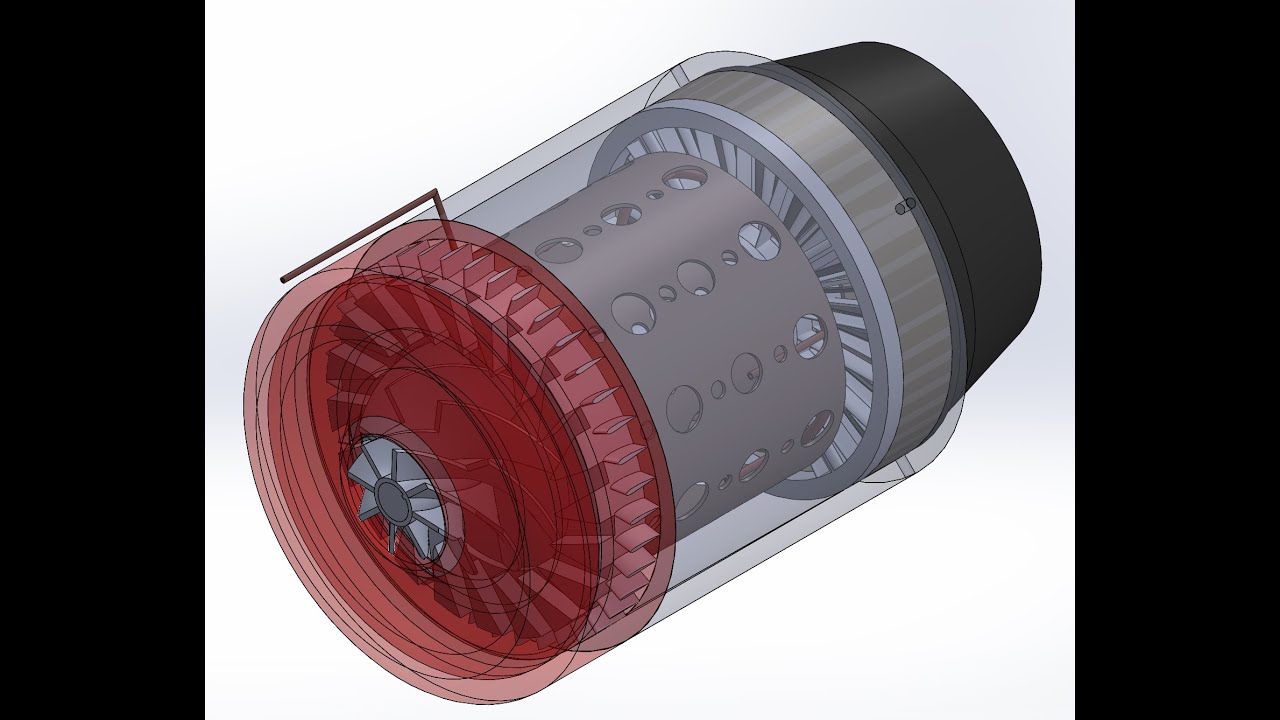 How to design a Jet Engine in SOLIDWORKS | Tamil | Part - 1