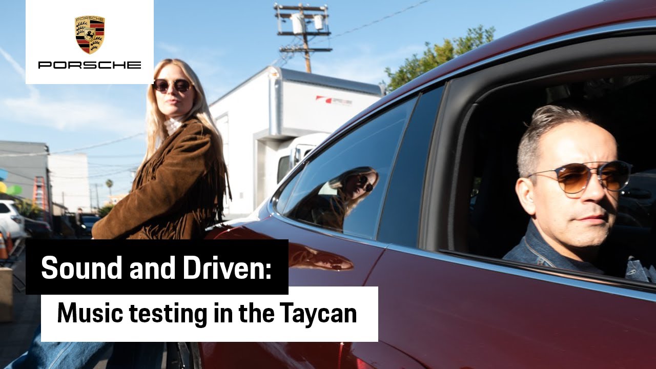 Sound and Driven: Taycan track testing with Ashe and Manny